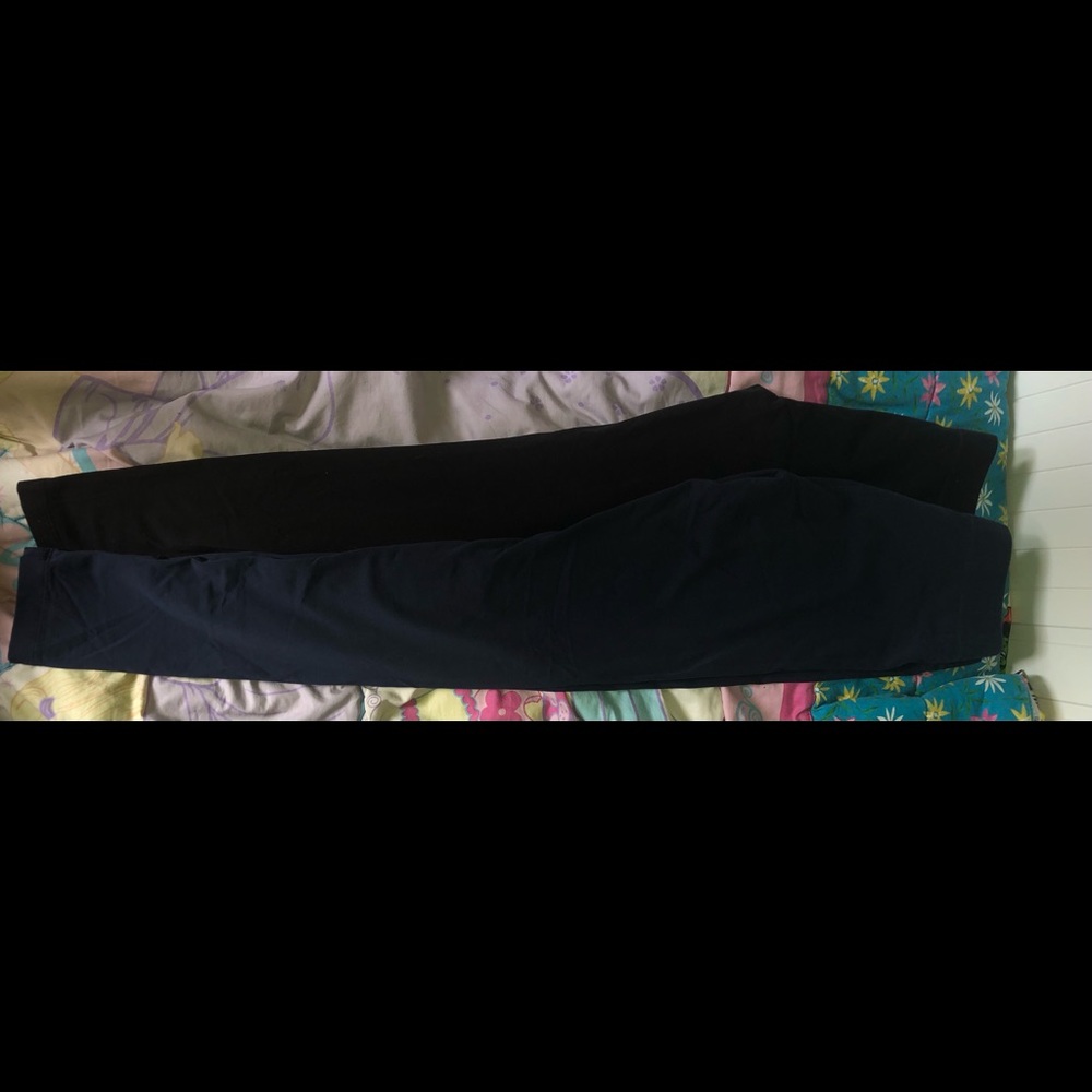 Black and navy Walmart ‘George’ leggings